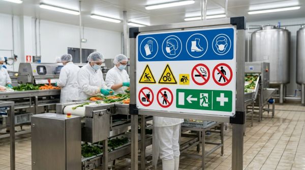 Top raisons d'adopter une signalisation de sécurité dans le secteur agroalimentaire